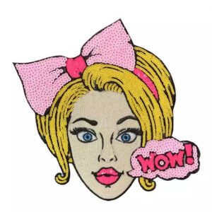 Parche chica comic
