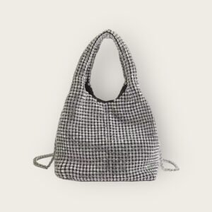 Bolsito capazo strass cristal