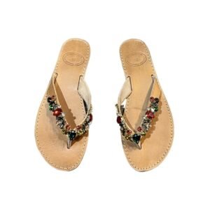 Sandalias con pedrería