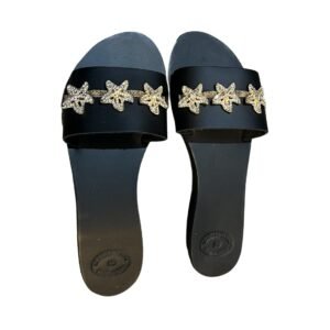 Sandalias con estrellas de pedreria