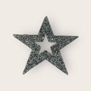 Parche gran estrella strass