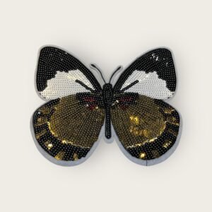 Parche mariposa lentejuelas