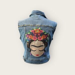 Chaleco vaquero Frida Kahlo